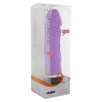 Silicone Classic Vibrator ca. 19cm purple