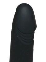 Realistic Treasure Black, Cockring mit Dildo