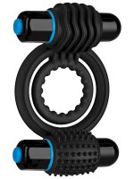 Vibrating Double C-Ring - Black