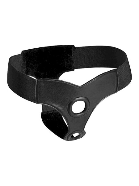 Strap-on Harness für doppelte Penetration in Schwarz