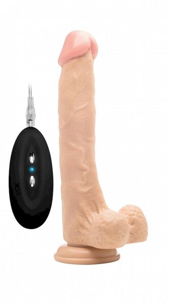 Realistischer Vibrator hautfarben mit Saugnapf