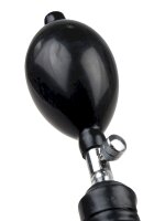 Aufblasbarer Buttplug mit entfernbarer Pumpe