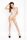 weißer ouvert Bodystocking BS019 von Passion