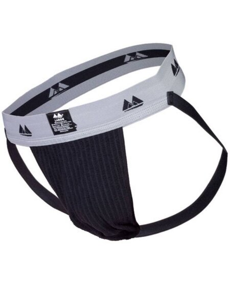 MM Original Edition Jockstrap - Taillenband 5 cm/2"  - schwarz/grau