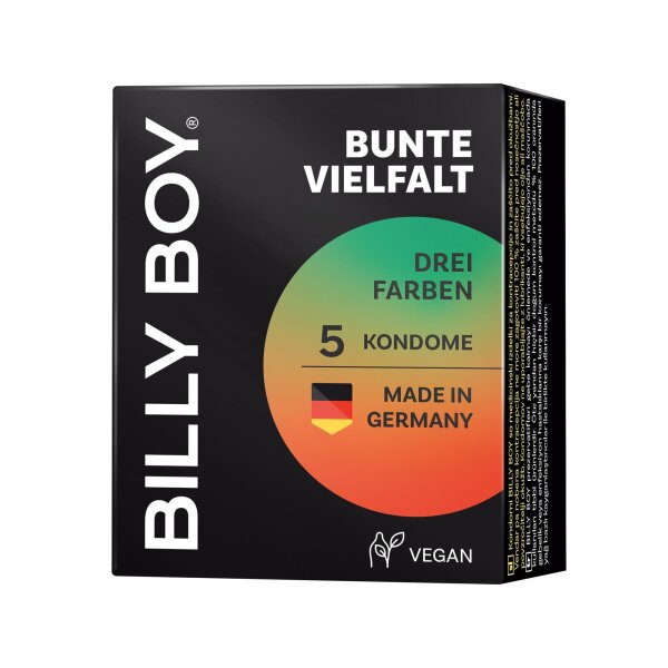 Billy Boy Bunte Vielfalt Farbig 5 Kondome