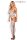 weißes Netz-Catsuit ouvert PR4460, Bodystocking von Provocative