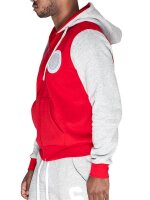 Supawear Sports Club Varsity Hoodie T-Shirt Red