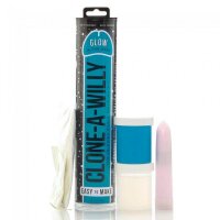 Clone-A-Willy Kit Glow-in-the-Dark Blue