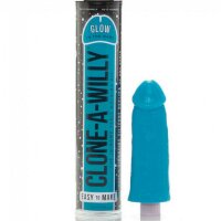 Clone-A-Willy Kit Glow-in-the-Dark Blue