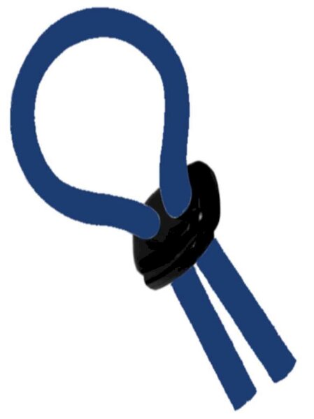 Flexi-Cockring (Hog Tie) Blue