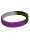 Gender Queer Bracelet Silicone / Armband schmal