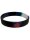 Leather Pride Bracelet Silicone / Armband schmal