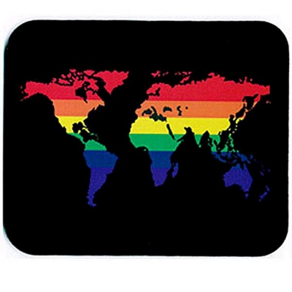 Rainbow World Mousepad