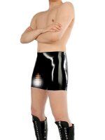 Fetisso Shorty Condom Open Shorts Black