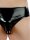 Fetisso Slip with Condom Underwear Black