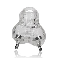 NUTTER ballsack, 4mm electro, clear