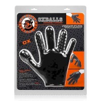 [TPR] Finger Fuck Textured Glove Black