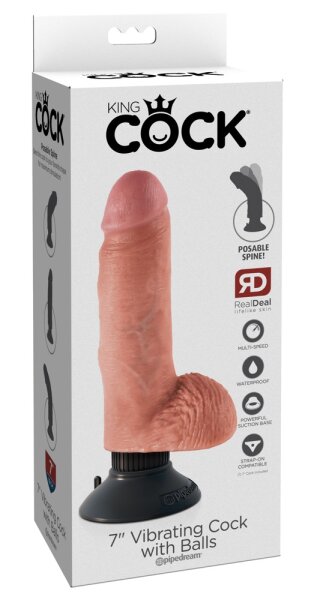 King Cock 7 inch Vibr./w.balls