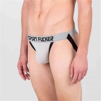 Sport Fucker Bullpen Jockstrap - Schwarz / Grau - XL