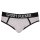 Sport Fucker Hooker Open Brief - Grau / Schwarz - L