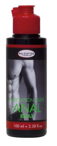 MALESATION Anal Relax Lubricant - Gleitgel auf Wasserbasis - 100 ml