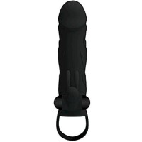 PRETTY LOVE VIBRATING SILICONE SLEEVE 14 CM