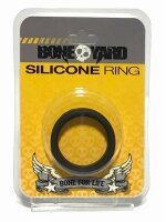 Bone Yard Silicone Ring Black