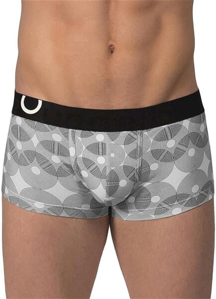 Rounderbum Lift Trunk Geometric Underwear Black