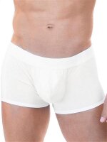 Rounderbum Package Boxer Trunk Underwear White