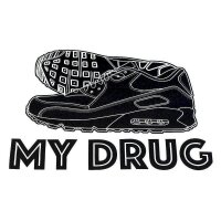 SneaxNSox - T-Shirt "MY DRUG" - weiß L