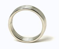 MOI - Mr. Triplet 50 | Stainless Steel Cock Ring - Ø 50 mm