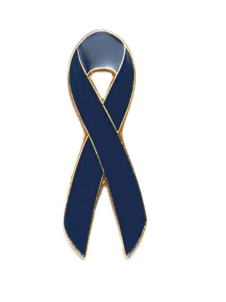 Pin Blue Ribbon