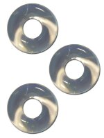 Sport Fucker Chubby Rubber 3-pc Cockring-Set Clear