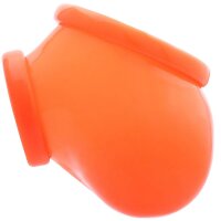 Toylie Latex Penishülle - Ben (ohne Schaft, Öffnung 5,5 cm) - neon orange