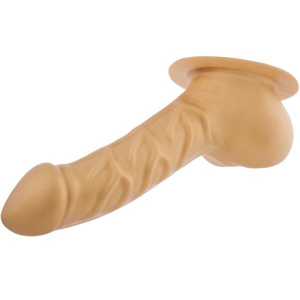 Toylie Latex Penishülle - Franz BP (Schaft 14 cm, Öffnung 5,5 cm) - gold