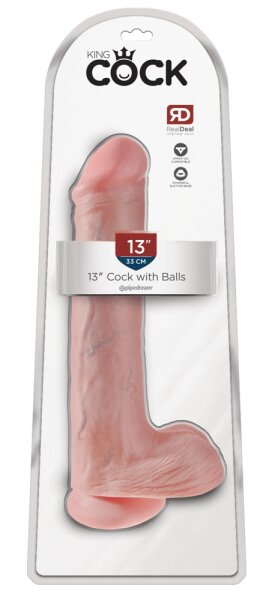 King Cock 13 Cock w Balls Lig