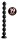 Hosed Beaded Thick Anal Snake 19inch