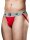 MM Original Edition Jockstrap - Taillenband 5 cm/2 - rot/grau