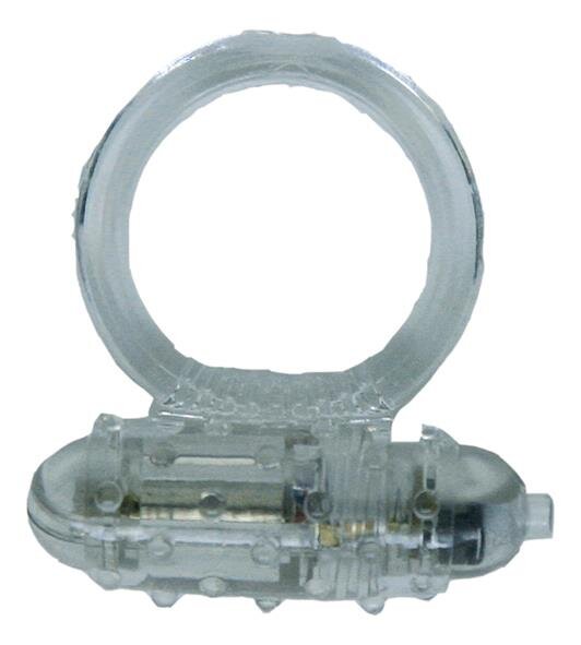 Cockring Silicone Vibrating Clear