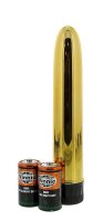 Slim Line Vibrator Gold