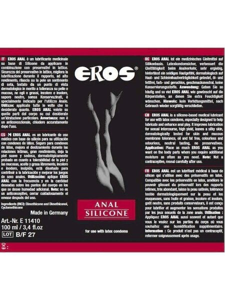 Eros Megasol  Anal Silicone 100 ml