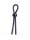 RudeRider Short Hog Tie Black