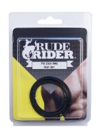 RudeRider Fix Cock Ring Test Set