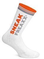 Sneak Freaxx Socks Smell Socks White Neon Orange/Grey One...