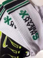 Sneak Freaxx Dark Green Socks White One Size