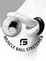 Sport Fucker TPE Muscle Ball Stretcher Clear