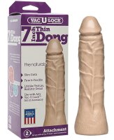 Doc Johnson Vac-U-Lock Thin Natural Dong ca.18cm