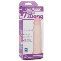 Doc Johnson Vac-U-Lock Thin Natural Dong ca.18cm