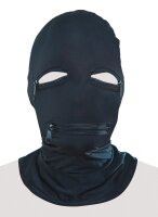 FFS Zipper Face Hood Black