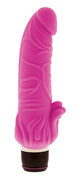 Silicone Classic Vibrator ca. 19cm pink